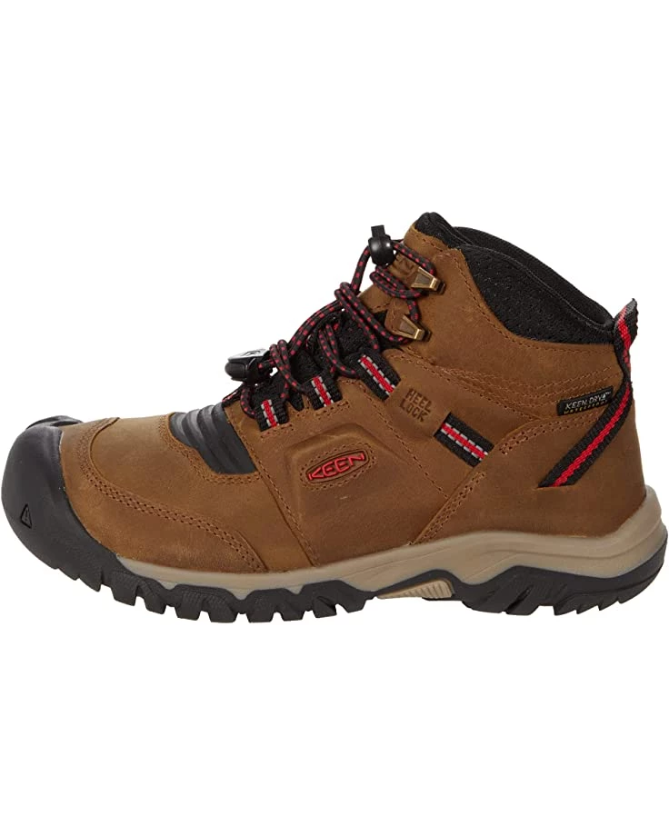 KEEN Kids Ridge Flex Mid WP (Little Kid/Big Kid) | Hiking - Image 4