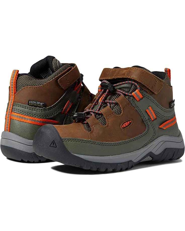 KEEN Kids Targhee Mid WP (Toddler/Little Kid) | Hiking - Image 7